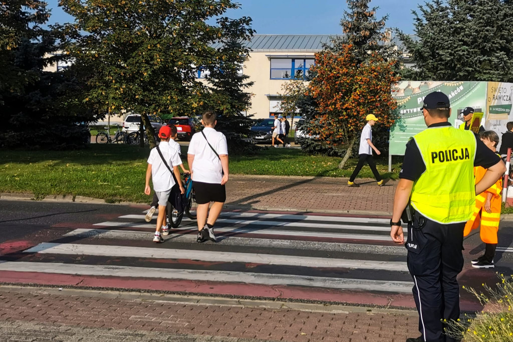 Policja w Rawiczu dba o bezpieczeństwo dzieci