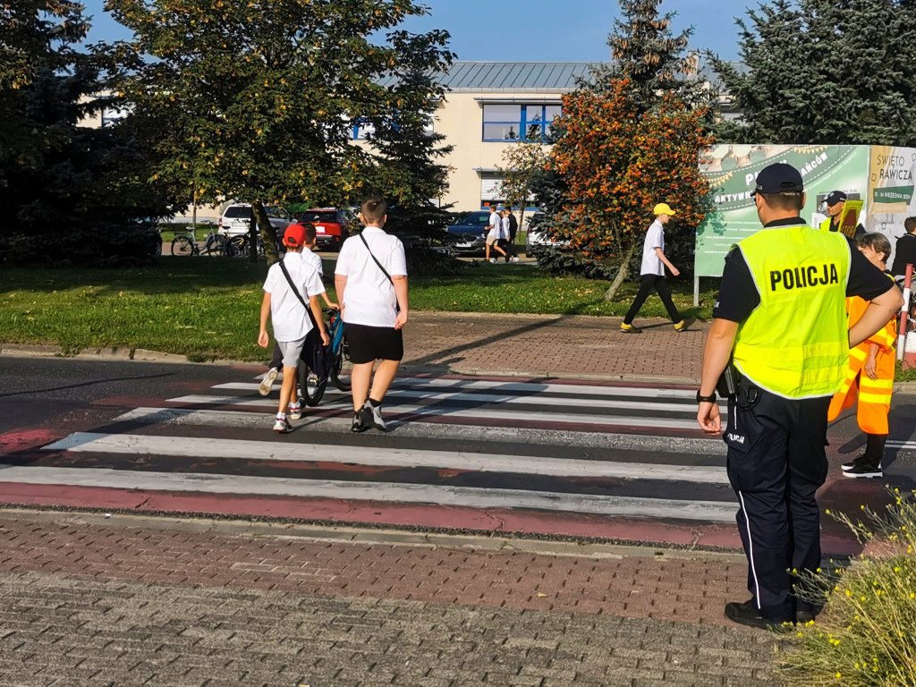 Policja w Rawiczu dba o bezpieczeństwo dzieci